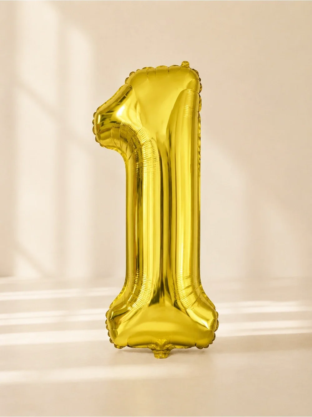 Gold Number Foil Balloons - Party Decorations (0-9)